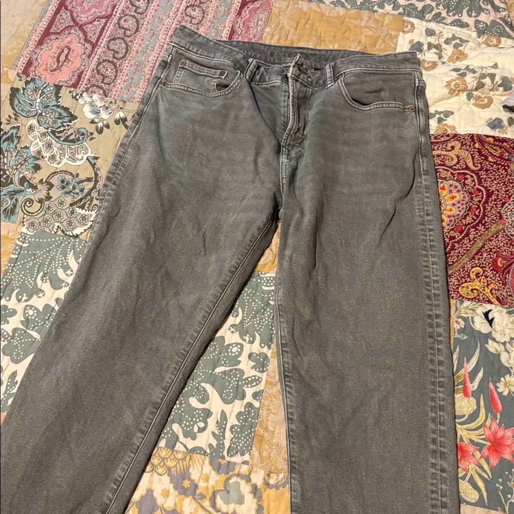 American Eagle Outfitters EasyFlex Gray Jeans
